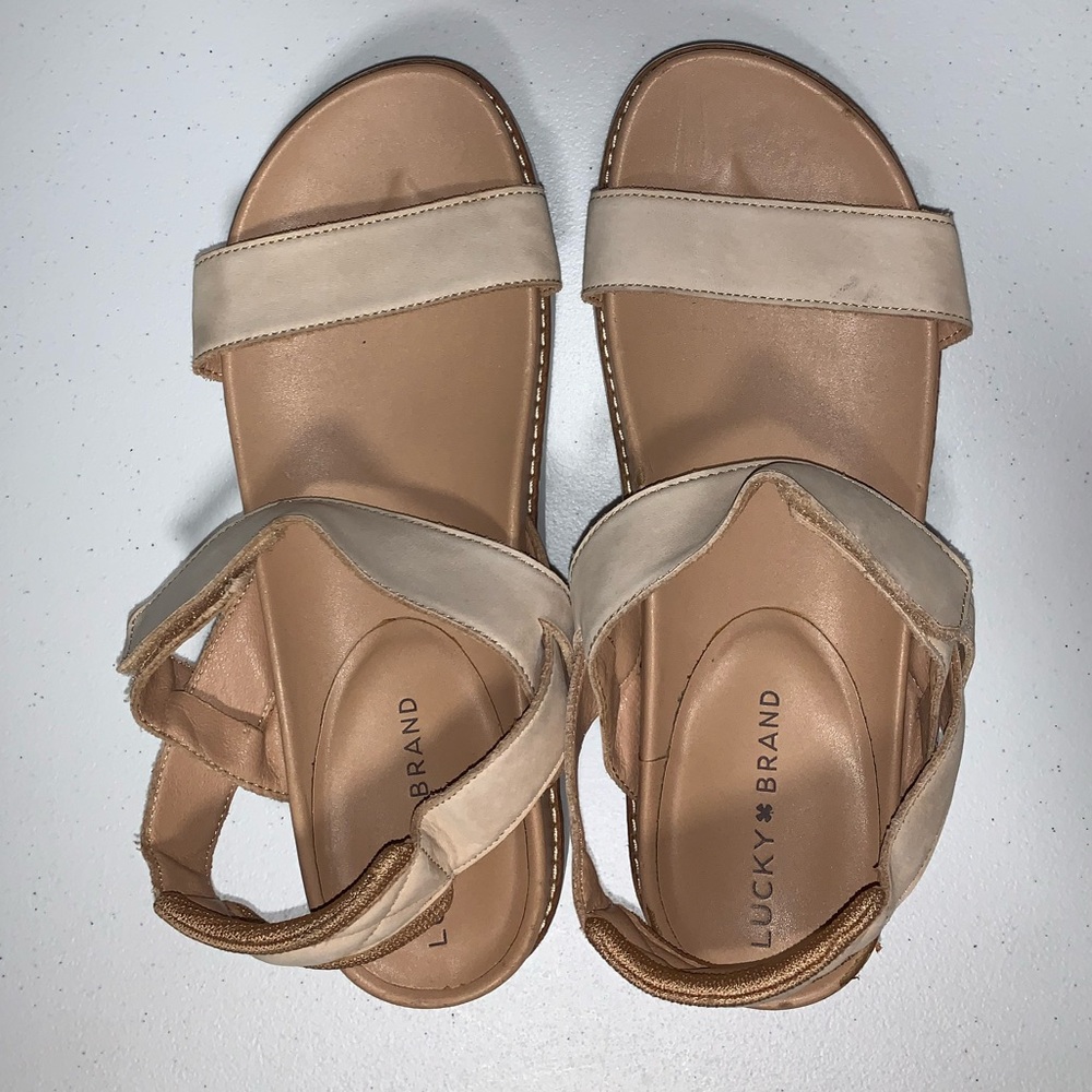 Lucky Brand Sandals With Velcro Size 8